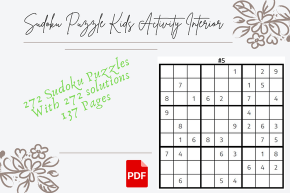 Download Kdp Templates Sudoku Easy Puzzle - Premium Bundle